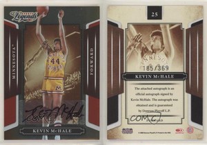 2008 Donruss Americana Sports Legends Mirror Red Signatures Kevin McHale Auto