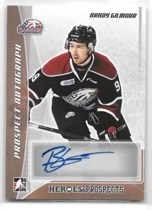 2016-17 ITG Heroes and Prospects Prospect Autographs #PABG2 Brady Gilmour - Picture 1 of 2