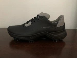 ECCO Biom G5 Gore-Tex Golf Shoes Spikes Men’s Size 13-13.5 (EU 47) Black - Picture 1 of 9