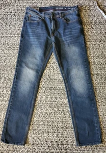 MBX Slim Stretch 32x32 (32x29 gemessen) Herren Dark Wash Denim Jeans - Bild 1 von 9