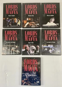 Lords of the Mafia DVDs 7 discs Hosted by Robert Stack 2000 region 1 - Picture 1 of 10