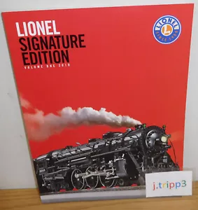 LIONEL SPIELZEUGZÜGE 2010 SIGNATURAUSGABE BAND 1 KATALOGBUCH O MASSSTAB 182 - Bild 1 von 3