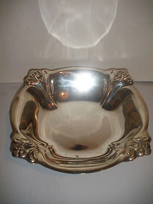 Cuenco de verduras redondo de plata de ley Royal Danish internacional vintage D229-2. Foto 1 de 3