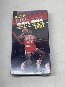 Michael Jordan Come Fly With Me 1991 VHS Sports Illustrated Presents - SEALED - Picture 1 of 5