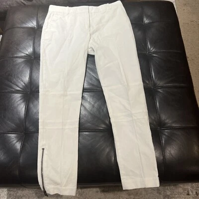 Pantalones de mezclilla blancos BELSTAFF England para mujer 48 XXL puño con cremallera Foto 1 de 4