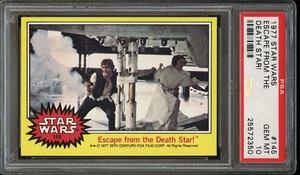 1977 Star Wars #145 Flucht vor dem Todesstern! PSA 10 - Bild 1 von 2