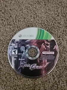 Soul Calibur V X-box 360 Disc Only Cleaned, Tested, Working - Picture 1 of 2