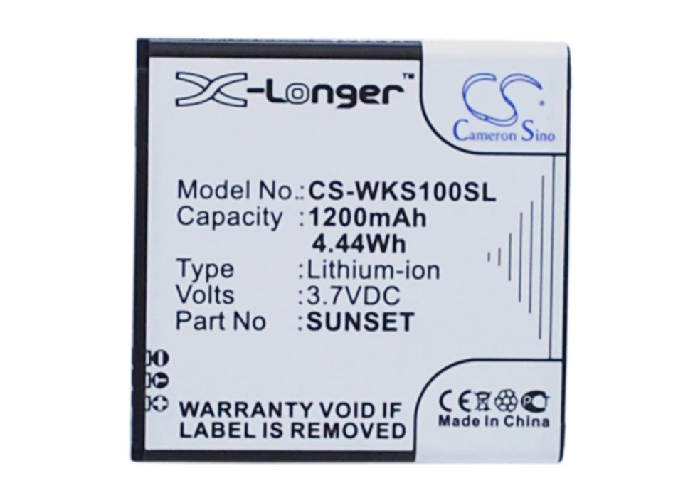 NEW Battery for Wiko Sunset Sunset neuwertig SUNSET Li-ion UK Stock - Image 1 of 4
