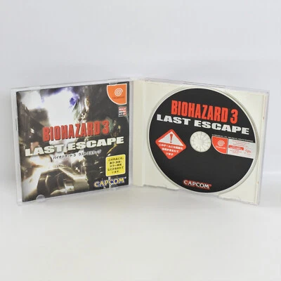 BIOHAZARD 3 Last Escape Resident Evil Dreamcast Sega 1683 dc - Image 1 of 4