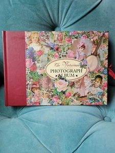 Vintage The Victorian Photograph Album w Gorgeous Roses & Flowers Unused - Imagen 1 de 8