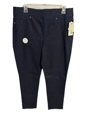 Jeans feminino dana buchman grande esculpido elástico puxador - Imagem 1 de 4