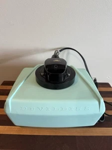 Vintage Devilbiss Cool Mist Humidifier Vaporizer Tiffany Light Blue Model 122 - Picture 1 of 10