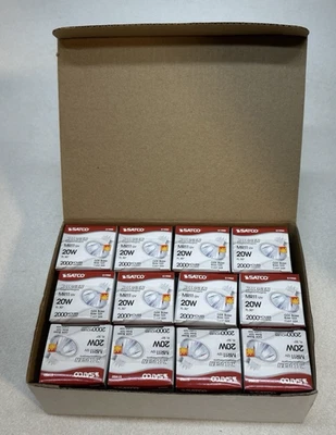 SATCO S1950 MR11 NFL FTD/C FL 30° 20W 12V Bi-Pin GZ4 UV Protected Box of 12 Bulb - Image 1 of 4