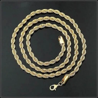 14k Gold Filled Rope Chain - Image 1 of 2