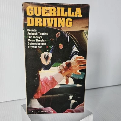Guerilla Driving VHS L.O.T.I. Group, Brentwood Home Video SOV Paladin Press 1994 - Image 1 of 4