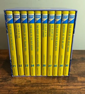 Nancy Drew Books 21-30 The Nancy Drew Mystery Stories Collection Box Set - Foto 1 di 19