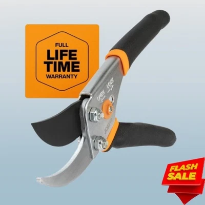 Ножницы для обрезки Fiskars Bypass, 5/8-дюймовые садовые машинки для стрижки, новые - Изображение 1 из 4