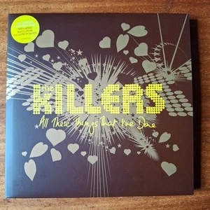 The Killers. All These Things That I've Done. 7"Vinyl Record 2004 Yellow Vinyl - Picture 1 of 7