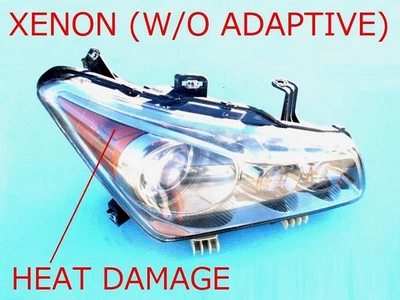 11 12 13 14 INFINITI QX56 QX80 PASAJERO DERECHO OCULTO XENÓN FARO LUZ LÁMPARA #4 Foto 1 de 4