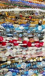 15x Bead Strands Glass Beads Lot Jewelry making lot High Quality beads - Picture 1 of 24