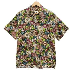Yiume Camisa Kurzarm Hemd mit Knopfleiste Hawaiimuster Größe Large Herren - Bild 1 von 8