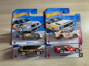 Hot wheels bundle x 4 Audi Quattro '84 and '90 racing car collection 2025 model - Picture 1 of 12