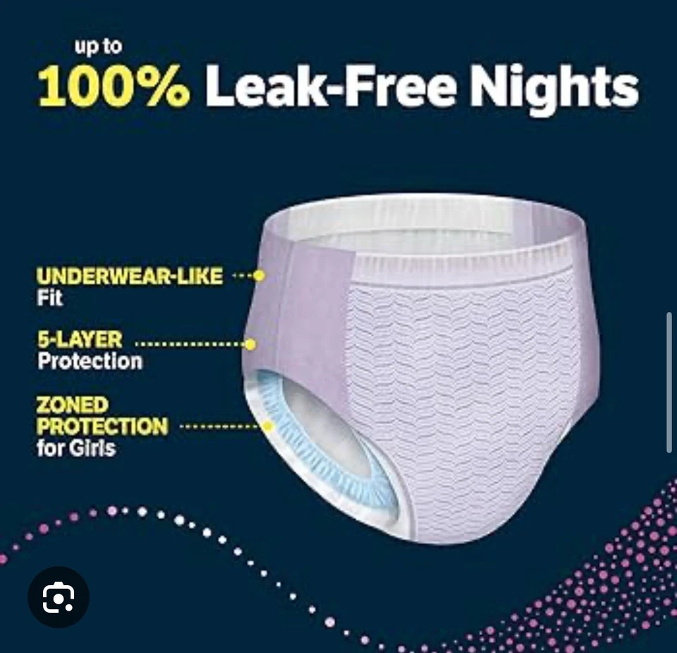 ABDL образец девочка Goodnites подтягивания XXL  - Изображение 1 из 1