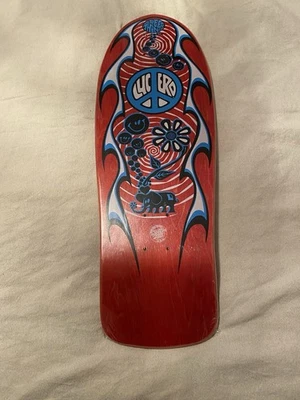 De colección JOHN LUCERO SANTA CRUZ 1989 TABLA DE SKATE NOS Mancha Roja Foto 1 de 4
