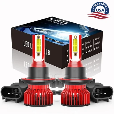 For Mazda Tribute 2008-2011  9008 2x 6000k LED Headlight High/Low Beam Bulbs kit Foto 1 de 4