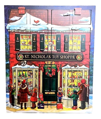 Byers' Saint Nicholas toy shoppe Wooden Advent Calendar St Nicholas Toy Shoppe - Image 1 of 4