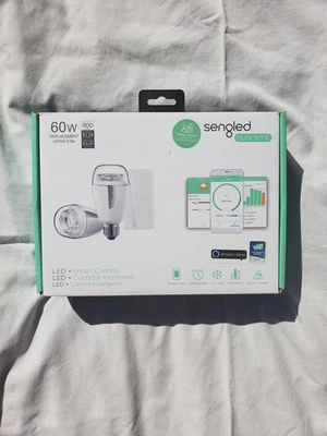 Sengled Element 60W A19 KIT W' HUB  Dimmable LED Light Bulb White - Image 1 of 4