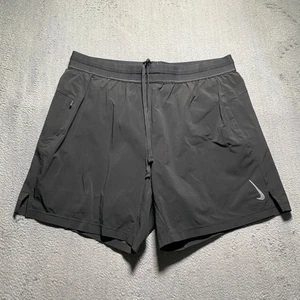 Nike Activewear Pantaloncini Uomo Large Nero Dri-Fit Asciugatura Rapida Atletico - Foto 1 di 11