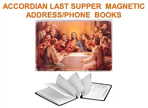 Accordion Magnetic Phone Book-Last Supper - Picture 1 of 1