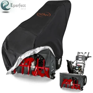 Cubierta de lanzador soplador de nieve de alta resistencia 420D de dos etapas impermeable protección UV contra el polvo - Imagen 1 de 7