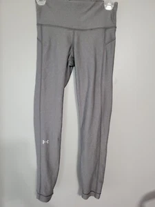 Under Armour UA Women’s Size Small HeatGear Compression Leggings Gray  - Picture 1 of 5