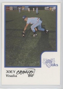1986 ProCards Visalia Oaks Joey Aragon