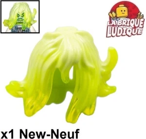 Lego 1x Minifiguren Haare Frau lang zerzaust wavy Yellowish Green 53801pb01 NEU - Bild 1 von 1