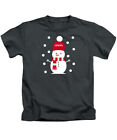 Christmas Snowman Kids Christmas T-Shirt Xmas Childrens Tee Top (New)