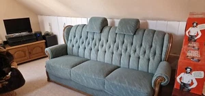 Couch gebraucht grün - Bild 1 von 15