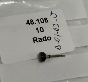 Rado Crown With Stem Black Ceramic 10.8mm Authentic Original New - Picture 1 of 3