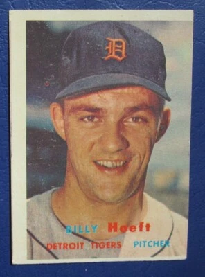 1957 Topps Billy Hoeft (Detroit Tigers) #60 VG - Image 1 of 2