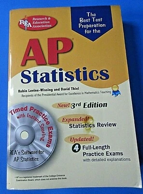 AP STATISTICS: 3RD EDITION (ADVANCED PLACEMENT )  Robin Levine-wissing w CDROM - Image 1 of 4