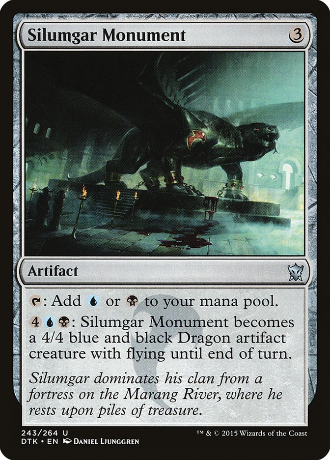 Silumgar Monument (DTK 243) Near Mint Foil - MTG single - Image 1 of 1