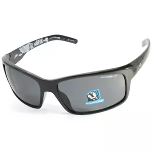 Gafas de sol Arnette Fastball pulidas negras/gris polarizadas para hombre AN4202 226781 - Imagen 1 de 4