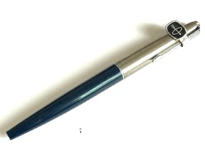 Vintage Parker 45 Fligther Foutain Pen Medium(M) Nib Dark Blue Body new with tag - Picture 1 of 13