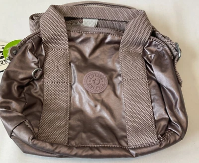 Bandolera Kipling Iona Metálica Avellana Metálica Foto 1 de 4