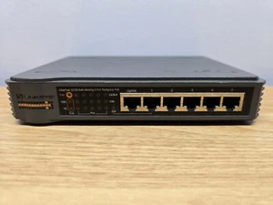 Concentrador externo Linksys EtherFast EFAH05W 5 puertos USADO sin adaptador de corriente - Imagen 1 de 6