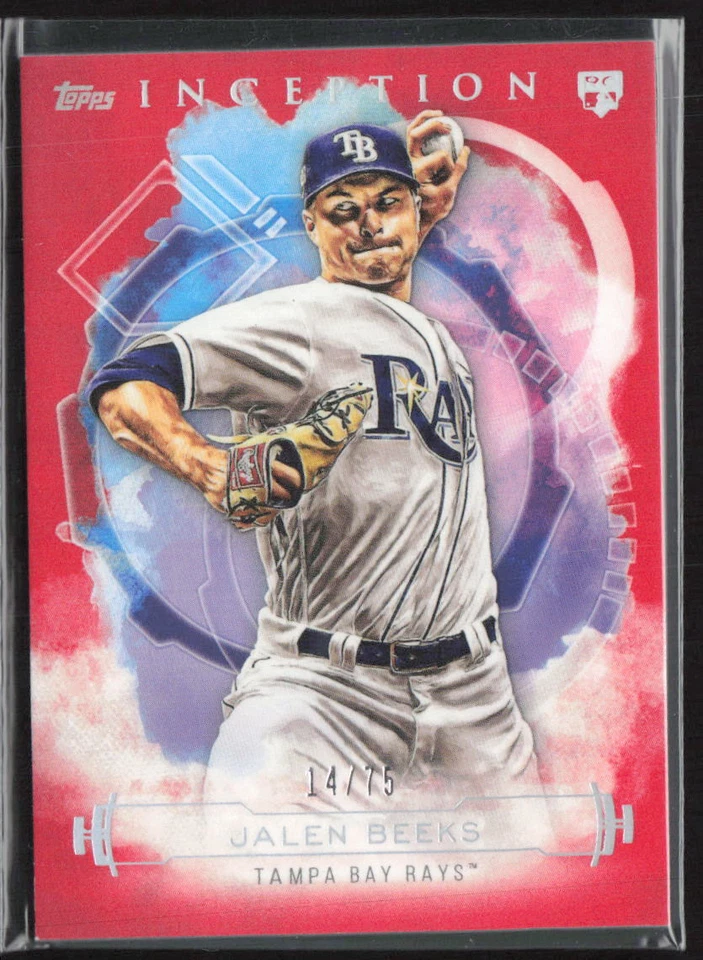 2019 Topps Inception #87 Jalen Beeks Red /75 RC - Image 1 of 2