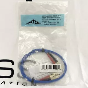 ATP GBSC2-D3-01 Fiber Optic Patchcord SC To SC Duplex MM 50/125 3mm 1M - Picture 1 of 5