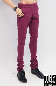 12" Mode Herren Puppe Dusty Rose Hose Pant - Bild 1 von 3